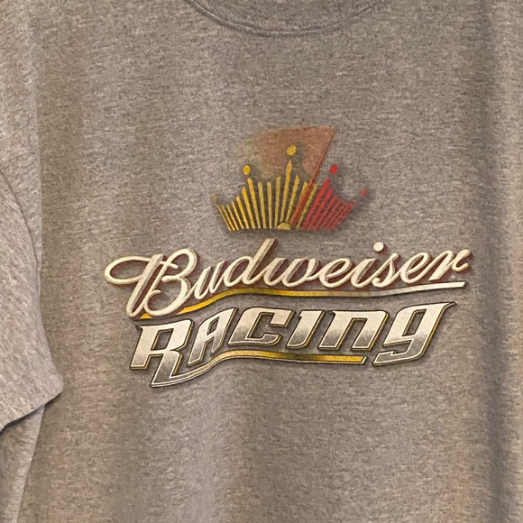 Budweiser Racing TShirt L - Picture 8 of 9